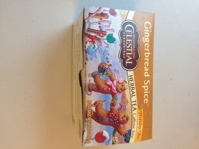 Gingerbread Spice Caffeine Free Holiday Herbal Tea Bags