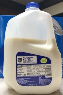 Reduced Fat Milk