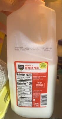 Vitamin D Whole Milk