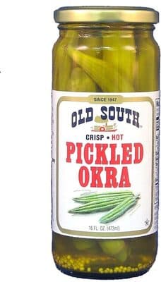 Hot Pickled Okra