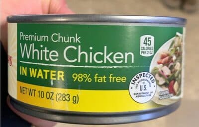 Premium Chunk White Chicken In Water