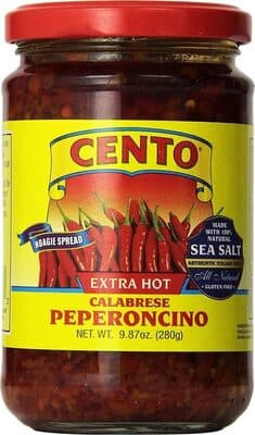 Extra hot calabrese peperoncino hoagie spread