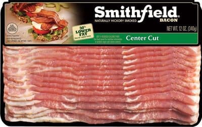 Center Cut Bacon, Hickory Smoked, Sea Salt