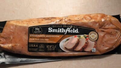 Steakhouse Mushroom Fresh Pork Loin Filet