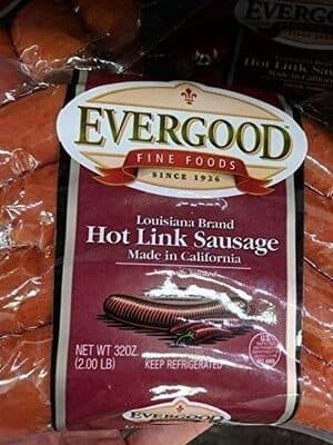 Hot link sausage
