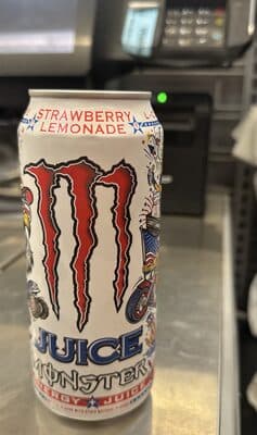 Monster Energy Juice strawberry lemonade