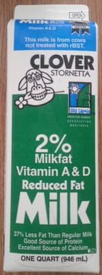 Reduced Fat Milk