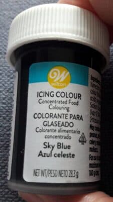 Icing colour Sky Blue