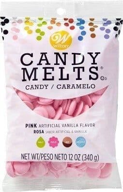 Pink Artificial Vanilla Flavored Candy