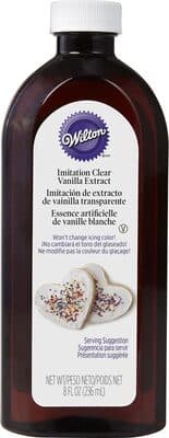 Vanilla bottle clear