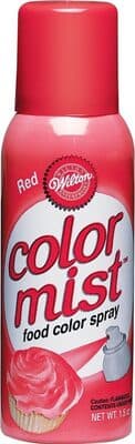 Red color mist