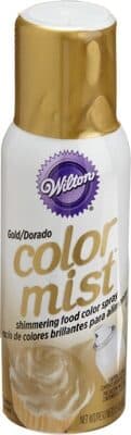 Gold color mist