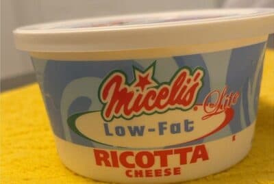 Micelis Ricotta Cheese