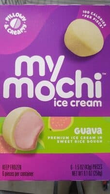Fresh Guava Premium Ice Cream in Sweet Rice Dough