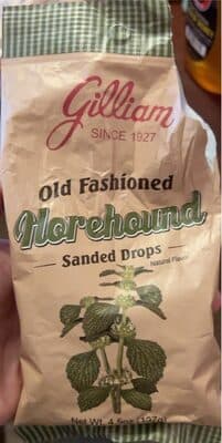 Old Fashioned Horehound Flavored Sanded Drops