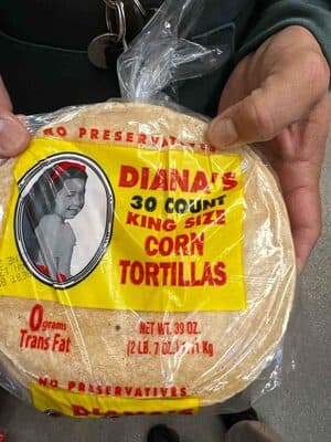 King Size Corn Tortillas
