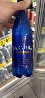 Saratoga Sparkling Spring Water