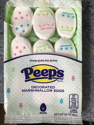 Decorated Marshmallow Eggs