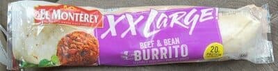 El Monterey Xx Large Beef & Bean Burrito