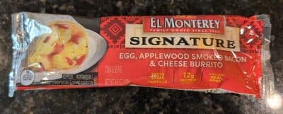 Egg, Applewood Smoked Bacon & Cheese Burrito