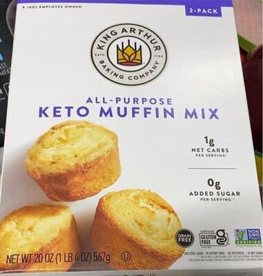 All purpose keto muffin mix