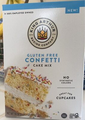 Confetti Gluten Free Cake Mix