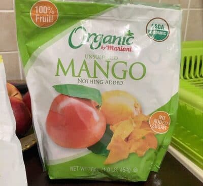 Unsulfured Mango