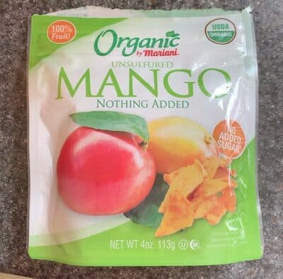 Unsulfured Mango