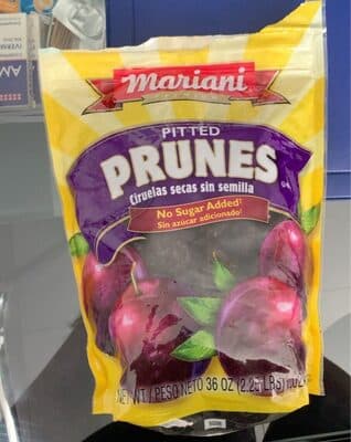 Pitted prunes