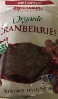 Organic Cranberries