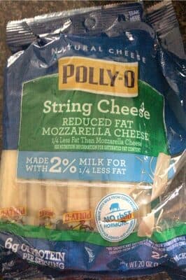 Mozzarella Reduced Fat String Cheese