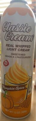 Real Whipped light Cream