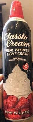 Real Whipped Light Cream