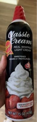 Whipped cream