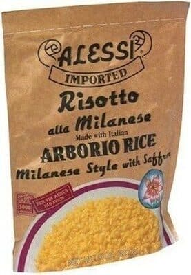 Premium Risotto Alla Milanese Style With Saffron