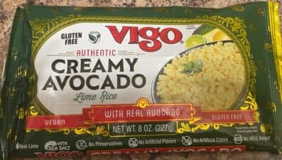 Creamy Avocado Lime Rice