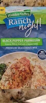 Hidden valley ranch black pepper parmesan
