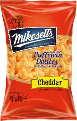 Oven Baked Cheddar Puffcorn Delites