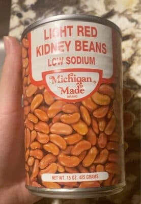Kidney Beans, Low sodium Light Red