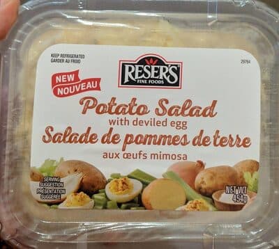 Potato Salad with deviled egg