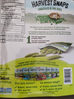 Snapea Crisps