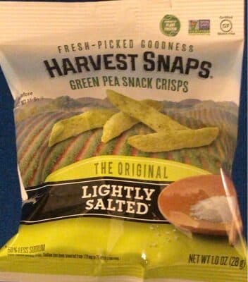 Green Pea Snack Crisps