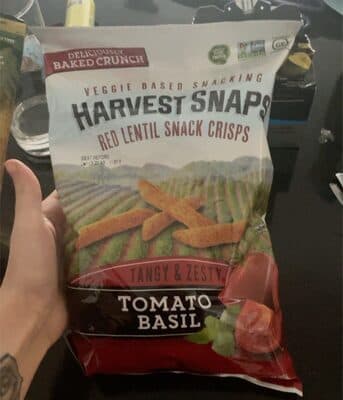 Red Lentil Snack Crisps