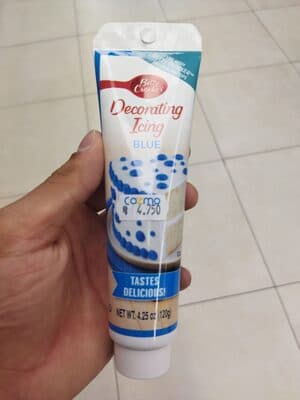 Decorating Icing Blue