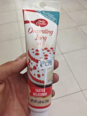 Decorating Icing, Red