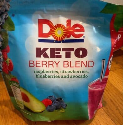 Berry Blend Keto Raspberries, Strawberries, Blueberries and Avocado