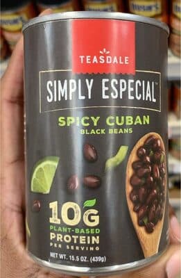 Spicy Cuban Black Beans