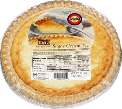 Old-Fashioned Sugar Cream Pie
