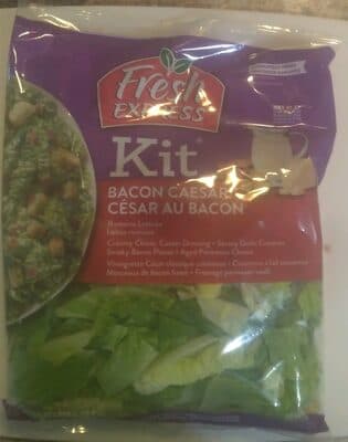 Bacon Caesar Salad Kit