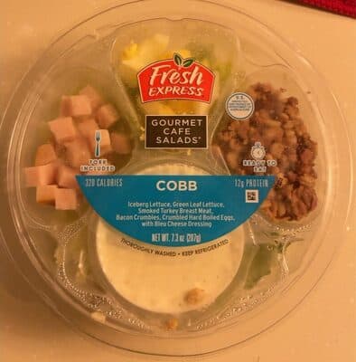 Cobbs Salad with Bleu Cheese Dressing